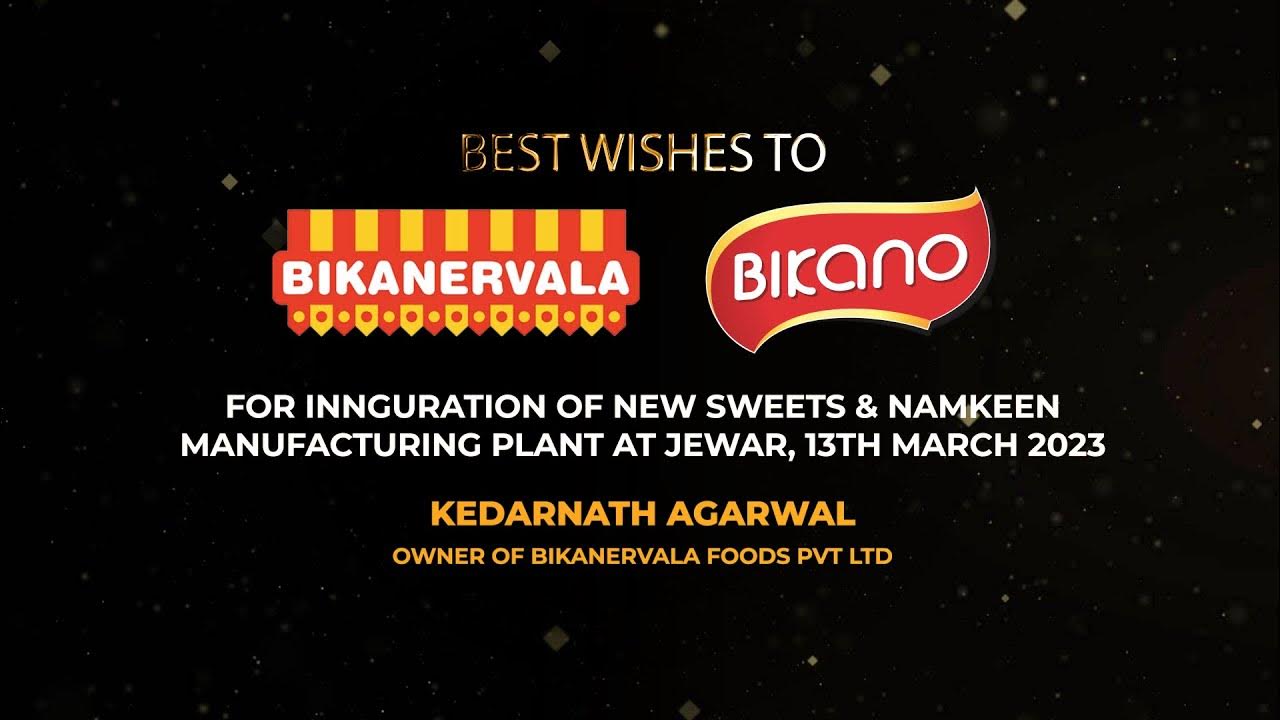 Kedarnath Agarwal Owner of Bikanervala Foods Pvt Ltd YouTube