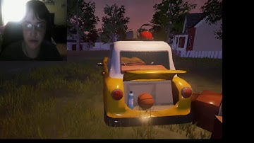 My first time playing hello neighbor(Pre Alpha)