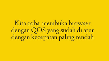 Tutorial Setting QoS Pada Mikrotik