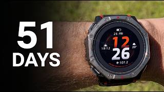Amazfit T-Rex Dual Solar: 51 Days Of Battery, With One Catch