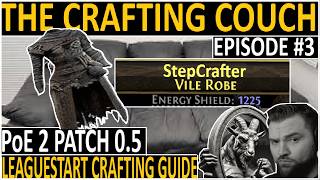 PoE 2 0.5 | 1000+ ES Chest League Start ALL BUDGET Crafting Guide | The Crafting Couch | Episode #3
