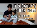 Korean daddys solo mission all day alone with two kids under two