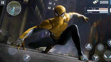 Spider Rope Hero - Gangster New York City - Gameplay Walkthrough Part 1 (iOS,Android)