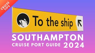 Southampton Cruise Port  Complete Guide 2024  Tips for Parking and where to stay.