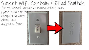 Unbox, Install & Demo: Smart WiFi Switch for Curtain / Blind Motorized Curtain / Electric Roller