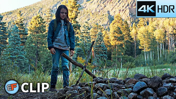 Wolverine's Grave - Ending Scene | Logan (2017) 4K HDR Movie Clip