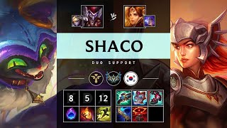 Shaco Support vs Leona - KR Challenger Patch 25.21