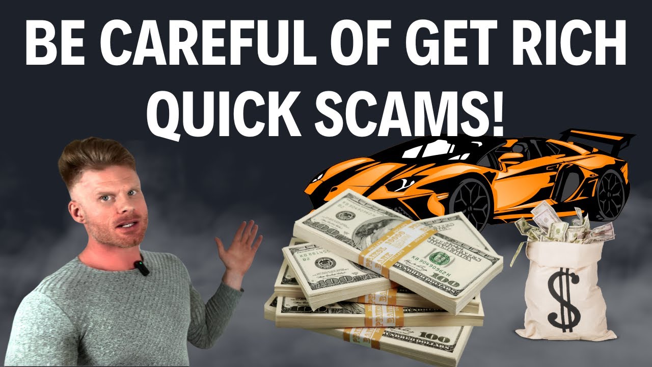 "The "Get Rich Quick Scam' Don't Fall for It" YouTube
