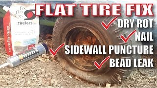 Permanently Fix Flat ATV Tires with TireJect ??