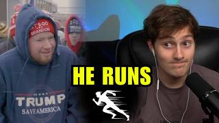 MISOGYNISTIC MAGA Bro RUNS When Cornered During Debate