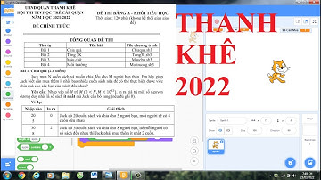 LẬP TRÌNH SCRATCH CHIA QUÀ ĐỀ THI TIN HỌC TRẺ QUẬN THANH KHÊ ĐÀ NẴNG 2022 | VDD SHOA