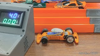 MIA Capacitor Powered Car 1:64 Scale - 4 Plus Minute Run  0ver 125 Laps! On a Single Charge!