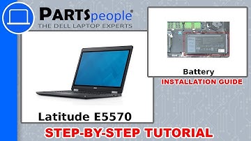 Dell Latitude E5570 (P48F001) Battery How-To Video Tutorial