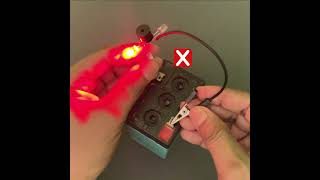 DC Polarity LED Testor #viral #shortvideo #diy #shorts #short