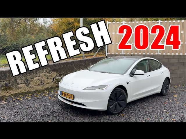 The New Tesla Model 3 2024 Test Drive 