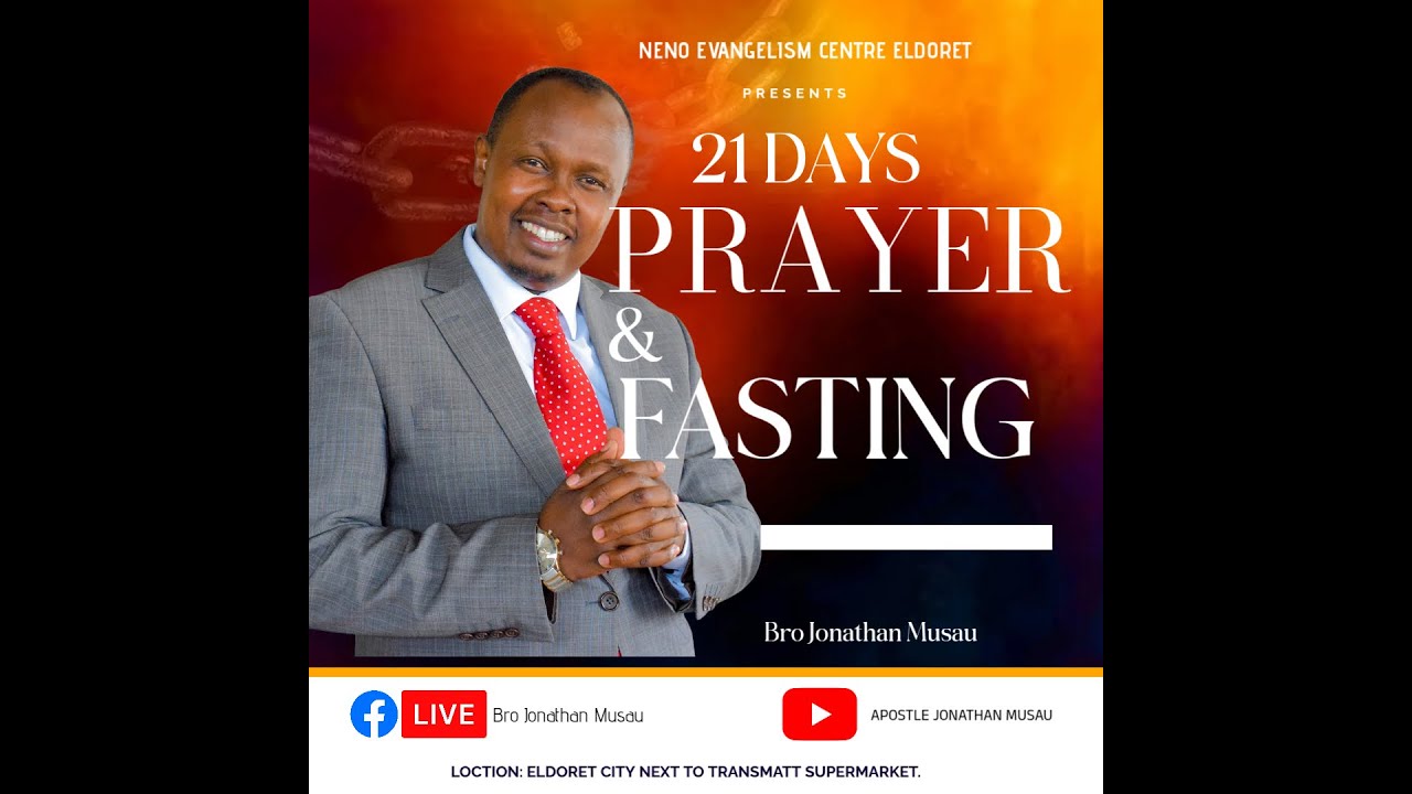 || DAY 4 PRAYER AND FASTING || APST JONATHAN MUSAU ||...NENO ELDORET || 15/01/2026|| BE BLESSED ||