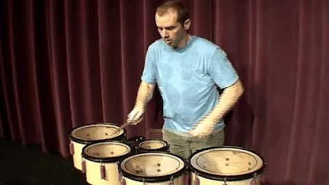 Bill Bachman drums Ubiquitous Illin-ness on quads (a.k.a. tenors) Drumworkout.com