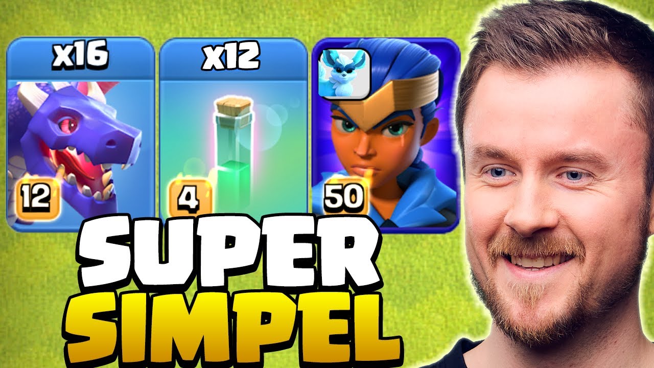 Clash Of Clans Aktualisierung Geht Nicht Einfacher Geht's nicht - Mass Unsichtbare Drachen in Clash of Clans