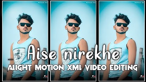 Pandeyji ka Beta hoon 🥀 | XML FILE | Alight motion XML video Editing Bhojpuri Song XML FILE 💳🥀||