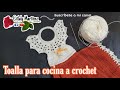 Toalla para cocina a crochet