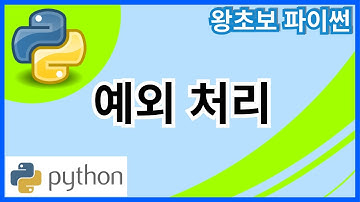 왕초보 파이썬(Python) 42. 예외처리