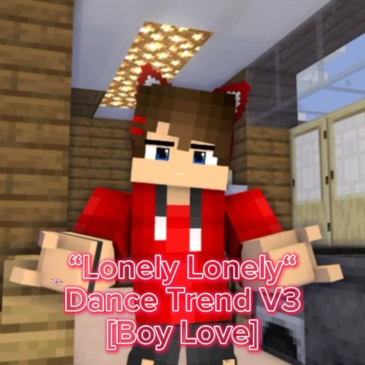 “Lonely Lonely“ Dance Trend - Mine-imator Minecraft Animation [Boy Love] #shorts #minecraft #yeosm