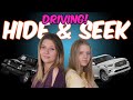 Driving Hide and Seek Challenge || Taylor & Vanessa