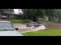 Flash flooding on Parkway Drive