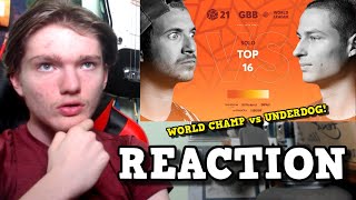 Alexinho 🇫🇷 vs FootboxG 🇧🇪 | GRAND BEATBOX BATTLE 2021: WORLD LEAGUE | Round of Sixteen - (REACTION)