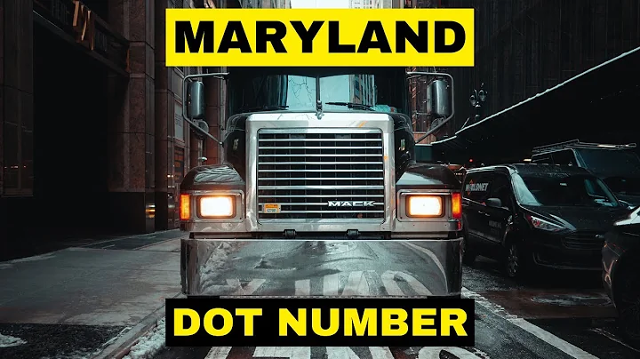 Maryland DOT Number | Starting a Business with Trucks?