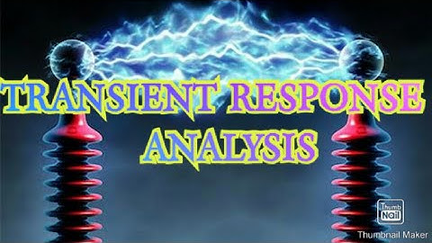 TRANSIENT RESPONSE ANALYSIS in Tamil # PART 1 || Networks or Circuit Theory || Tamil EEEian ||