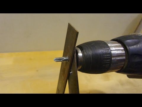 ★ Вкрути САМОРЕЗ без БИТЫ★Применение саморезов по металлу★ Отверстие без СВЕРЛА кровельным саморезом