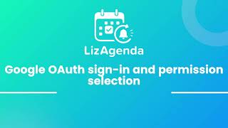 LizAgenda - Google Scope Demo