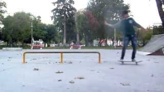 George Keremoglou 3 flatbar tricks