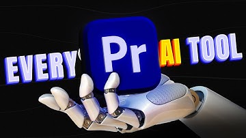 Every Single Premiere Pro AI Tool You NEED To Know!