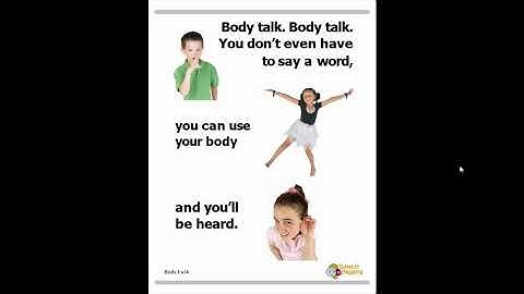 Body talk-Tuned into Learning