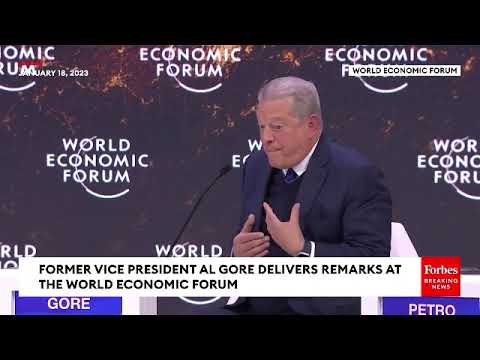 Al Gore on climate change, Davos, January 23 2023