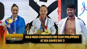 Gold Rush Continues for Team Philippines at SEA Games Day 3 | The Scorecard