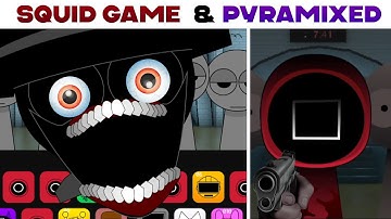 Incredibox Sprunki in Squid Game (Pyramixed) - All characters
