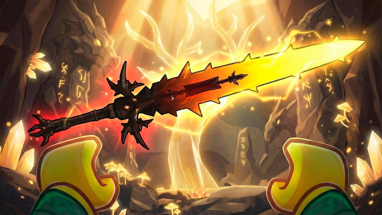 I Crafted NEW Dragon Blade AFTER 100+ Attempts in The Forge Roblox... (Losing My Sanity)