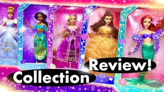 Disney Princess: SPARKLING PRINCESS Dolls COMPLETE Collection In Depth UNBOXING & Review!!👑💖🍵 screenshot 4