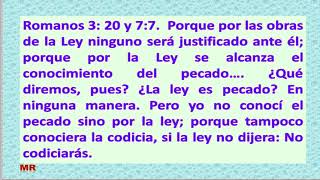54. MR. NT. 46 FELIZ SÁBADO Romanos 3: 20 y 7:7 Éxodo 20 17  1Corintios 7: 19 Septiembre 16 de 2023