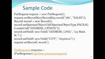 12. Informatica MDM SIF - PUT API