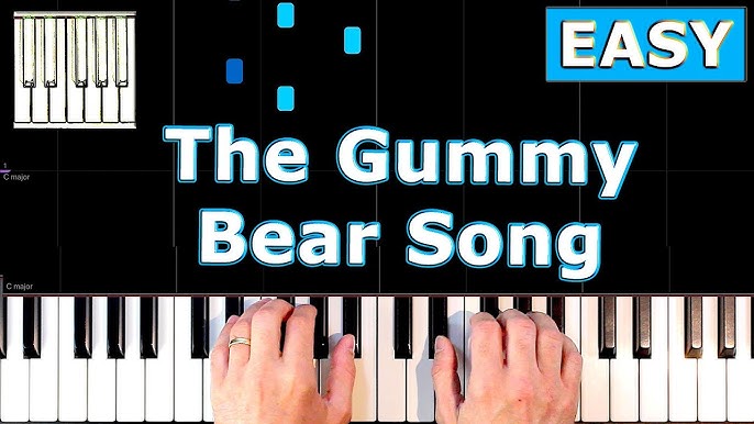 Gummy Bear Song Easy Sheet music for Piano (Solo)