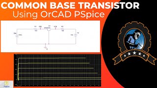 "Input & Output characteristics CB transistor" using OrCAD PSpice //Electronics device 2nd Sem BTECH
