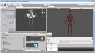 Unity 4 Mecanim Rig de un personaje video 1