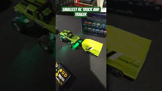 Worlds Smallest RC Truck & Trailer!!