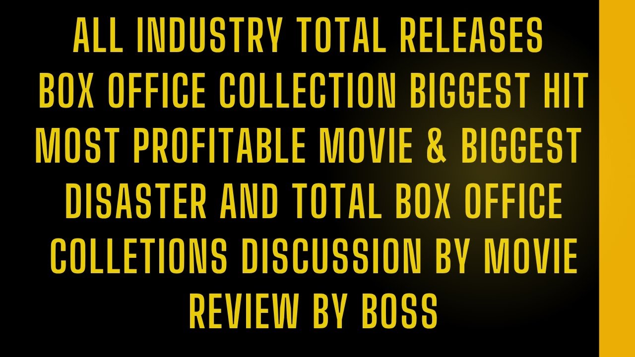 In 2025 Total releases, Total box office collection Biggest Hit,profitable,disaster Movies Name