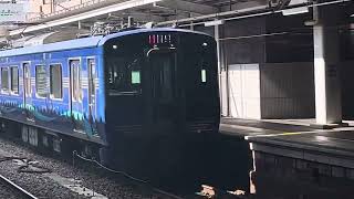 しなの鉄道SR1系／快速 軽井沢リゾート1号  長野駅到着