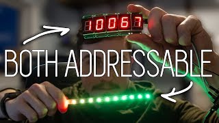 Addressable 7-Segment Displays